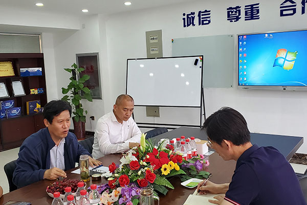 阳明心学实修学者张恒智老师到QY千亿国际指导交流